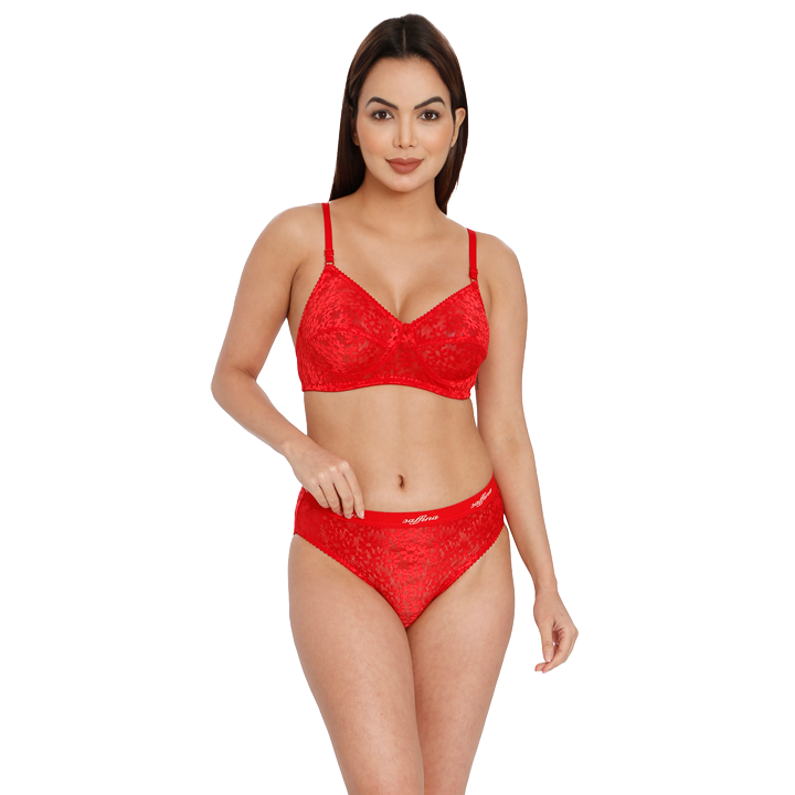 Red Lingeries Set