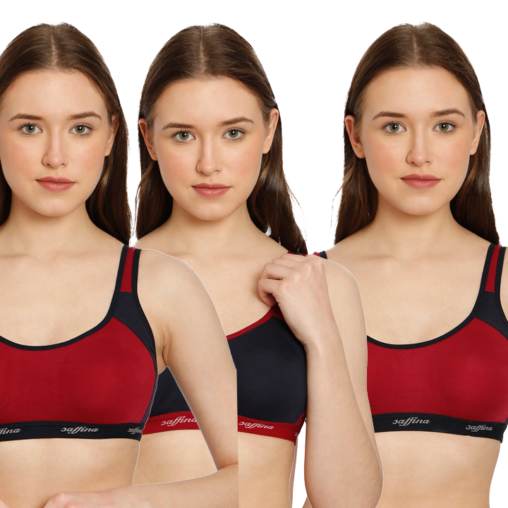 sports bra combo pack of 3